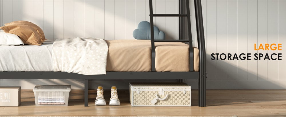 Twin-over-Full Metal Bunk Bed, product detail 3