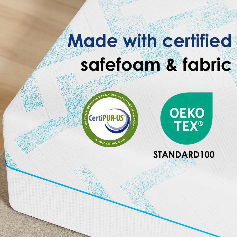 10-inch RV Latex Memory Foam Mattress - Short King, product detail 5