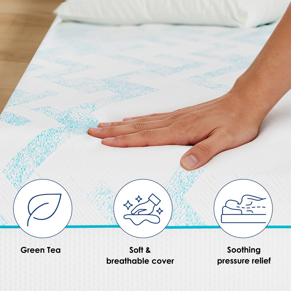 10-inch RV Latex Memory Foam Mattress - Short King, product detail 6