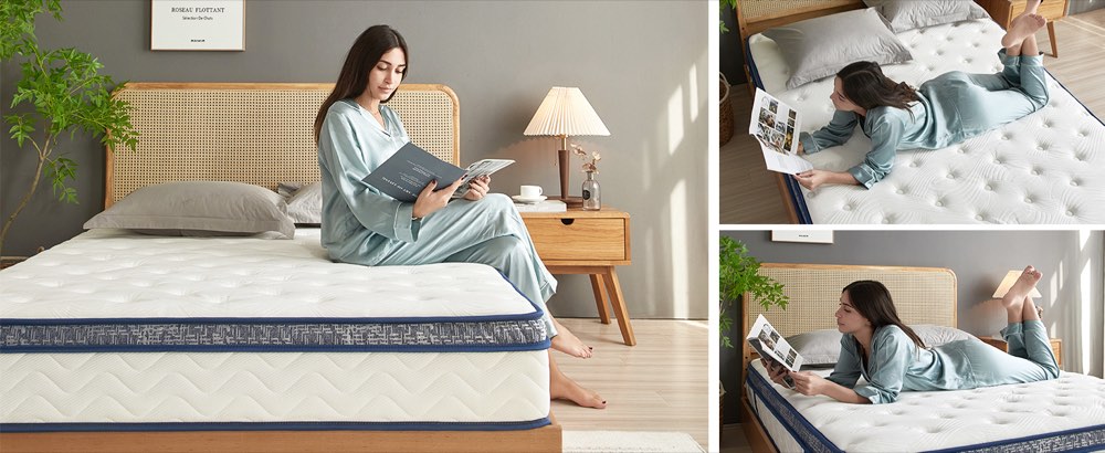 10-inch Pocketed Hybrid Mattress - King, product detail 6